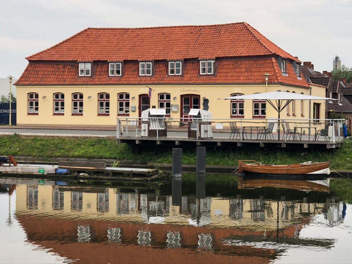 Hotel Das Brueckenhaus Glueckstadt Luaran gambar